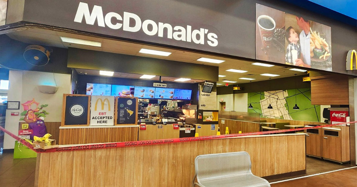 Elderly Man Negligently Discharges Firearm Inside Buckeye Walmart McDonald’s