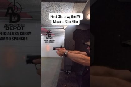First Shots w/ the IWI US Masada Slim Elite