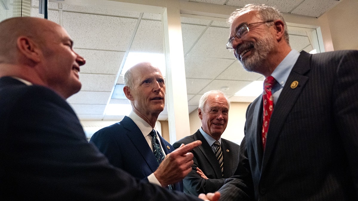 Sens. Mike Lee, Rick Scott, Ron Johnson, and Rep. Andy Harris