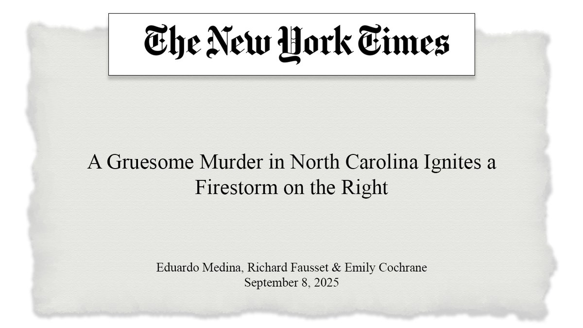 New York Times Charlotte headline