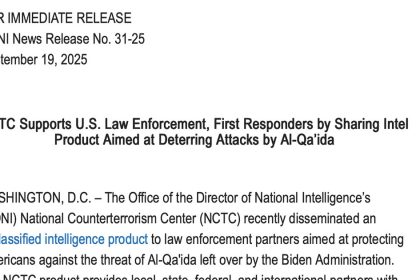 Prepare for a Large-Scale Terror Attack