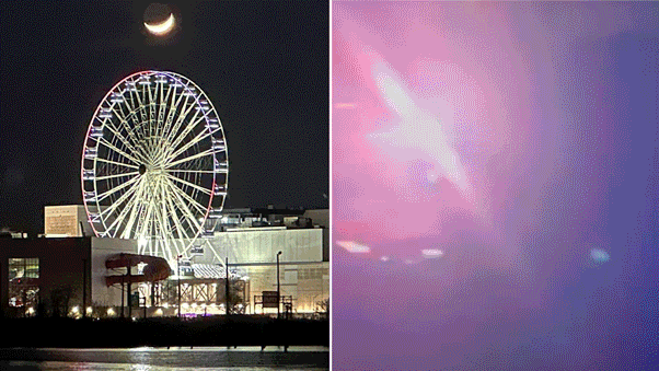 Video shows New Jersey street takeover erupting with mob shooting fireworks at police