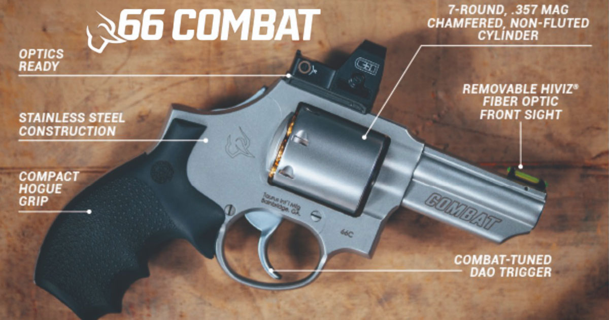 Taurus Launches 66 Combat: A Modern Take on the Fighting Revolver