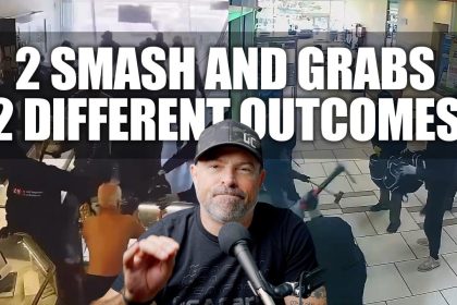 Two California Smash and Grab Robberies, Two Very Different Outcomes