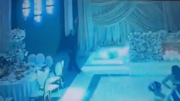 Suspected wedding crasher steals ,000 gift box before fleeing in Mercedes SUV