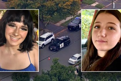 911 calls reveal chaos as teen allegedly mows down two girls on e-bike, charged with double murder