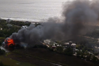 Lingering questions after arson ruled out in devastating fire at judge’s waterfront mansion