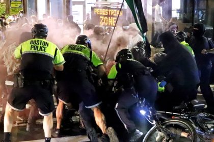 Pro-Palestinian agitators hit with felony ‘promotion of anarchy’ charges after riot in Dem-run city: officials