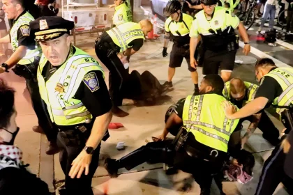 Police union leader says pro-Palestinian rioters ‘lured’ officers into ‘gauntlet,’ warns agitators