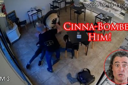 Armed Robber Takes Baked Goods to the Giblets