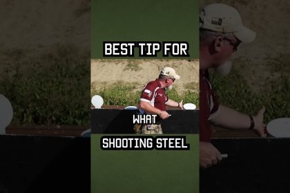 Here’s the BEST TIP for taking down steel targets #shorts #training #shoot