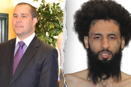 Former mayor stabbed outside blue state business, suspect with multiple arrests charged