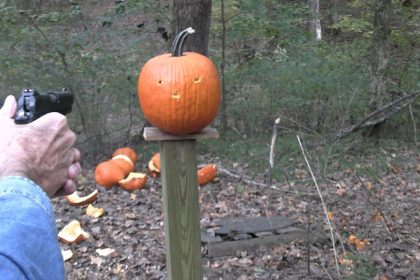 Pumpkin Carving  2025 with a 45 ACP