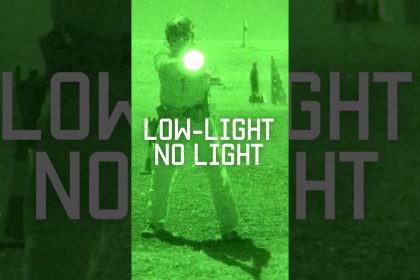How do you train in the dark? #shorts #combat #military #nightvision