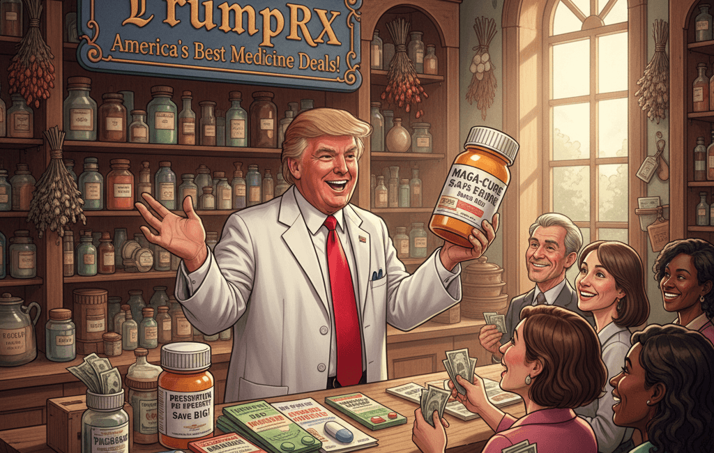 Trump Announces “TrumpRx” Website and Pfizer Deal to Slash Drug Prices, Boost U.S. Manufacturing