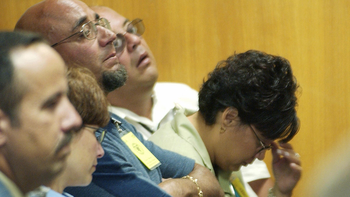 Loved ones strongly reacting during BTK's trial.