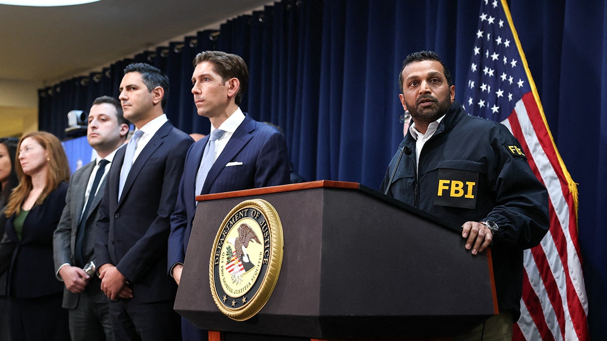 FBI Director Kash Patel presser