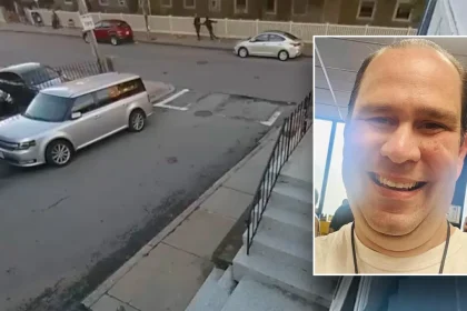 Security video captures moment former mayor stabbed multiple times outside his blue state business