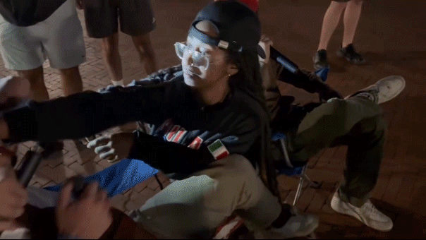 Woman caught on camera allegedly lunging at MAGA activist in viral confrontation