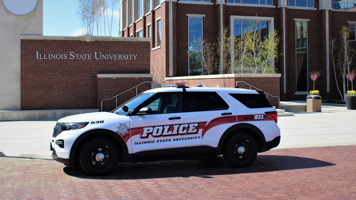 Illinois State University Police car