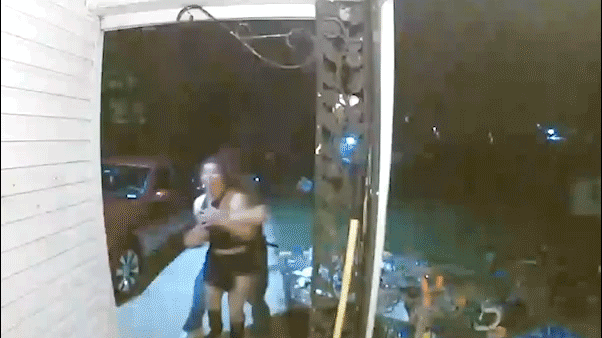 Police release major update after viral video shows screaming woman being pulled from doorway