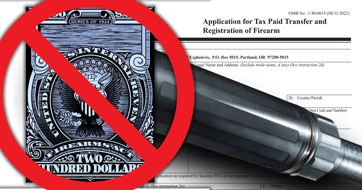 SAF Files Second Lawsuit to Strike Down NFA Regulations After Congress Kills 0 Tax