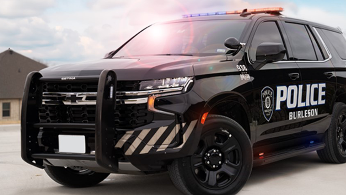 Burleson Police car