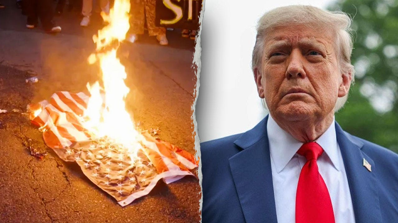 Trump says American flag burners will be ‘immediately arrested’ under executive order