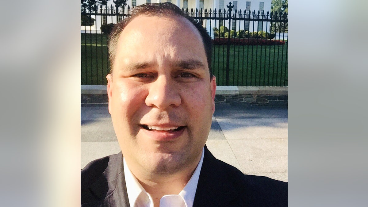 Will Flanagan outside the White House