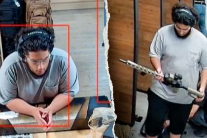 Suspects in foiled Halloween terror plot pictured practicing at Michigan gun range: FBI