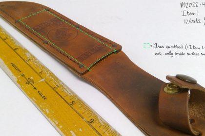 Photos show Bryan Kohberger’s forgotten Ka-Bar knife sheath for first time