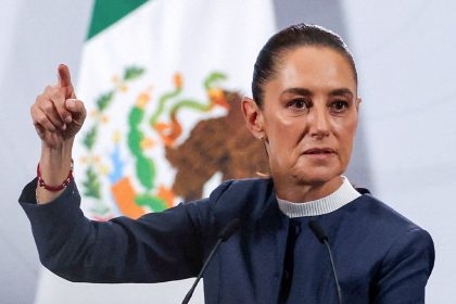 Mexican President Sheinbaum to press charges after man gropes her on walk