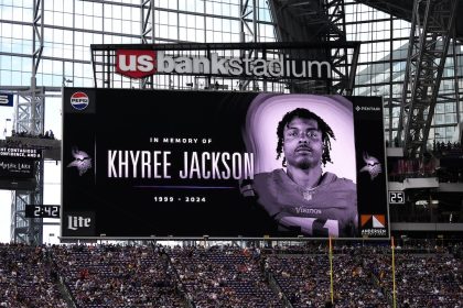 Drunk driver pleads guilty to crash that killed Vikings’ Khyree Jackson