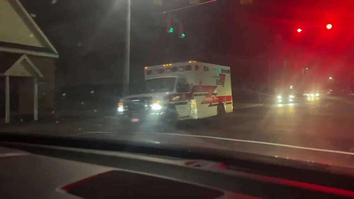 First responders arrive at scene of Concord shooting