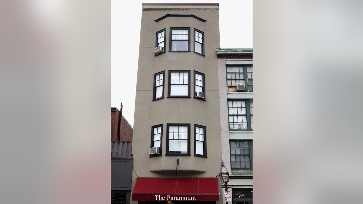 An aerial view of Mary Sullivan's apartment.