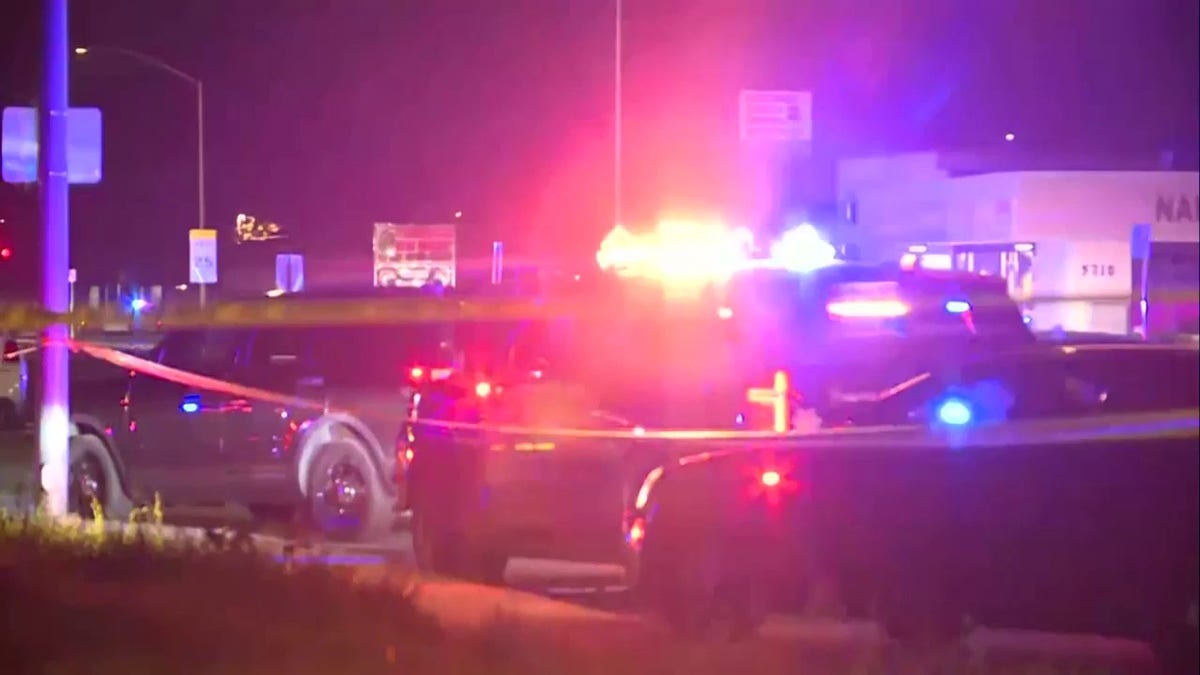 Officials investigate a shooting at a family gathering in Stockton