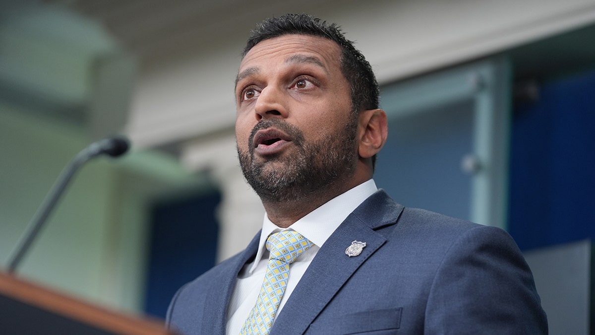 Patel addresses White House press briefing about China visit