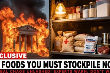 Red Cross Drops BOMBSHELL List of 10 Foods You MUST Stockpile NOW!