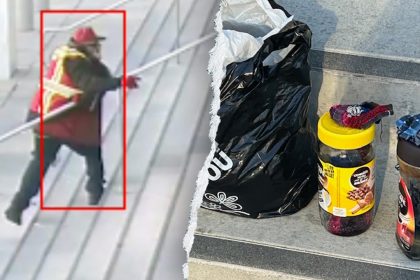 LA man seen throwing Molotov cocktail into federal building, feds say