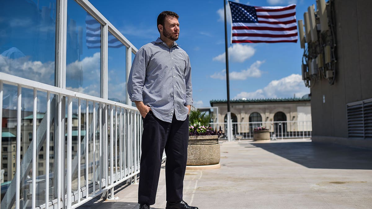 smail Royer, 44, program assistant at Center for Islam and Religious Freedom, group