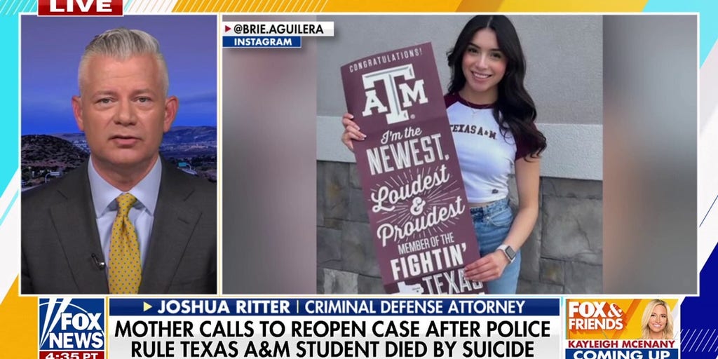 Mother calls to reopen case after police rule Texas A&M student deid by suicide | Fox News Video