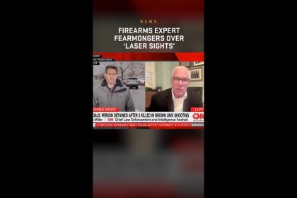 They are now portraying ‘Laser Sights’ as scary 👻