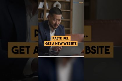 Paste URL. Get a New Website