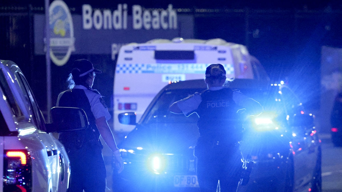 Police after shooting at Bondi Beach in Sydney, Australia