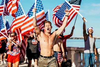 Florida runner spreads ‘pure joy’ carrying American flag to inspire unity and wellness