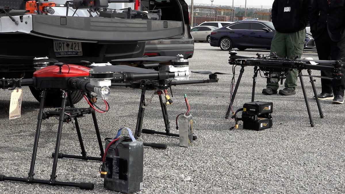 Drones Confiscated by the South Carolina Department of Corrections