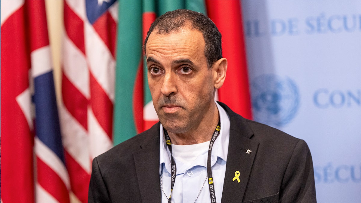 Eli Sharabi at the United Nations