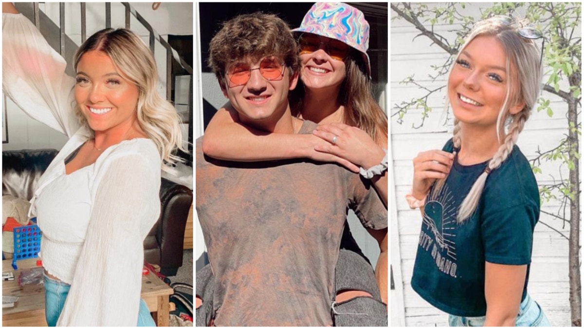 University of Idaho victims Madison Mogen, Ethan Chapin, Xana Kernodle, and Kaylee Goncalves