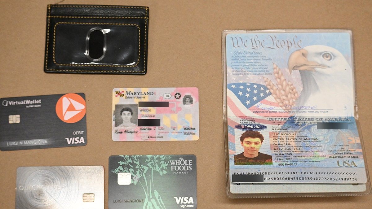 Evidence collected in the Luigi Mangione murder case