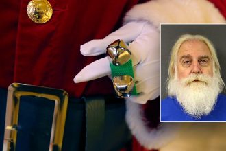 Retired elementary teacher who worked as Santa arrested on child abuse material charges
